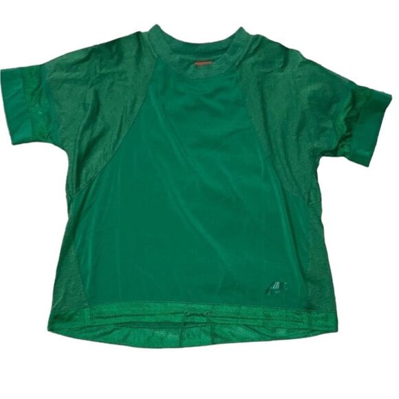𝅺Nike Green Mesh Detailed Top - Picture 1 of 6